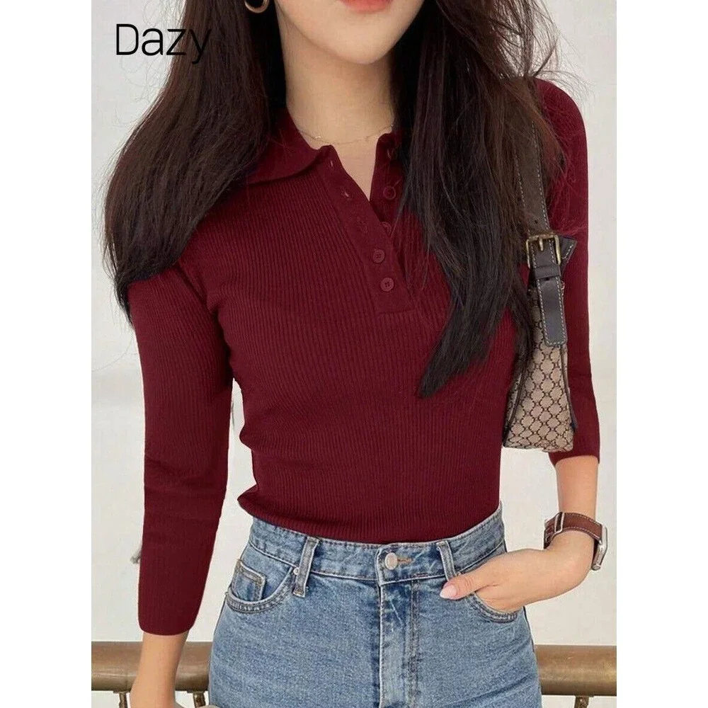 SHEIN Lot of Two Ribbed Sweaters L Slim Fit Polo Tops Zip Gray Red NWT B41